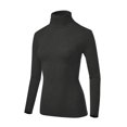 thumbnail image 2 of Women Soft Long sleeve Lightweight Turtleneck Top, 2 of 5
