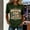 Green, variant on 250th Anniversary US Women's T-Shirt America 250 Anniversary Shirts 4th of July Independence Day Shirt United States 250 Years Since 1776 - 2026 Crew Neck Tshirt for Women