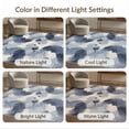 thumbnail image 7 of ODIKA 6'x9' Washable Area Rug Pvc Bottom Painterly Featuring Fluid Splicing Furnishing Shenzhen for Queen Size Bedroom, Under Bed, Master Suite, Easy Care, Non-Shedding, 7 of 7