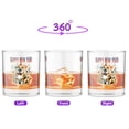 thumbnail image 2 of Happy New Year with Corgi Fireworks Holiday Xmas Winter 2025 11oz Whiskey Glass Mug Welsh Corgi Dog Lover Gifts Idea Whiskey Cocktail Glasses Cup - 00025, 2 of 5