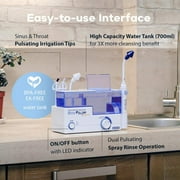 SinuPulse Elite Advanced Nasal Sinus Irrigation System with 60 Additional SinuAir Packets, Additional Replacement Sinus Irrigator Tip, and Bonus eBook by Dr. Robert S. Ivker