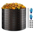 thumbnail image 6 of 220 Gallon Garden Compost Bin with HDPE Material, Ventilation System, Reusable, Easy Assembly, for Backyard Composting, 6 of 10