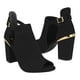 thumbnail image 1 of SANDALIAS DAMA STYLO 14093 SUEDE NEGRO Stylo  14093, 1 of 4