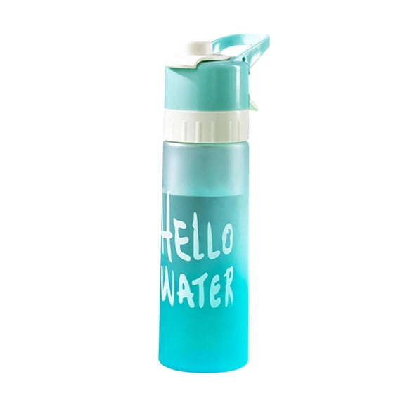 guanglv Spray Water Cup Large Capacity Sports Bottle for Men Women Students Portable Food Grade Hydration Container