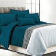 thumbnail image 1 of Shatex 3 Pieces Bedding Comforter Sets Microfiber Polyester – Queen Teal, 1 of 5