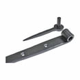 thumbnail image 7 of Renovators Supply Black Wrought Iron Lift Off Pintle Strap Hinge 16-1/4 in Reversible Pintle Bean Strap Gate and Door Hinges Hardware, Pack of 4, 7 of 7