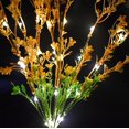 thumbnail image 2 of Solar Garden Lights Outdoor Decorative, 2 Pack Solar Canola Flower Lights, LED Solar Stake Lights Waterproof Lights for Patio, Garden, Yard, Lawn, Pathway, 2 of 8