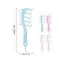 thumbnail image 2 of Hairdressing Comb Comb Home Ladies Styling Hair Scalp Massage Comb Z Shaped Hairline Comb, 2 of 3