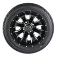 thumbnail image 6 of Kenda K389 20x9-12 Golf Cart Turf Front Rear Tire & 12x7 4/101.6 -47 (4x4) Black Wheel Kit for Non-Lifted Golf Carts or Golf Carts with 1"-3" Lift Kit 20x9x12, 6 of 6
