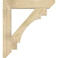thumbnail image 3 of Ekena Millwork 6"W x 38"D x 42"H Merced Slat Rough Sawn Bracket, Douglas Fir, 3 of 4