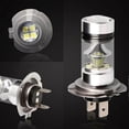 thumbnail image 5 of 2pcs H7 LED Headlight Replace Fog Light Kit Super Bright 6000K White Bulbs High Low Beam 100W IP65 Waterproof Headlight Car Part, 5 of 5