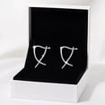 thumbnail image 3 of WILLBEST Aretes De Plata De Ley 925 Con Forma De Cuerda Para Mujer, Aretes Pequeños Con Forma De Oreja, Piercings Para Oreja, Aretes Pequeños, 3 of 5
