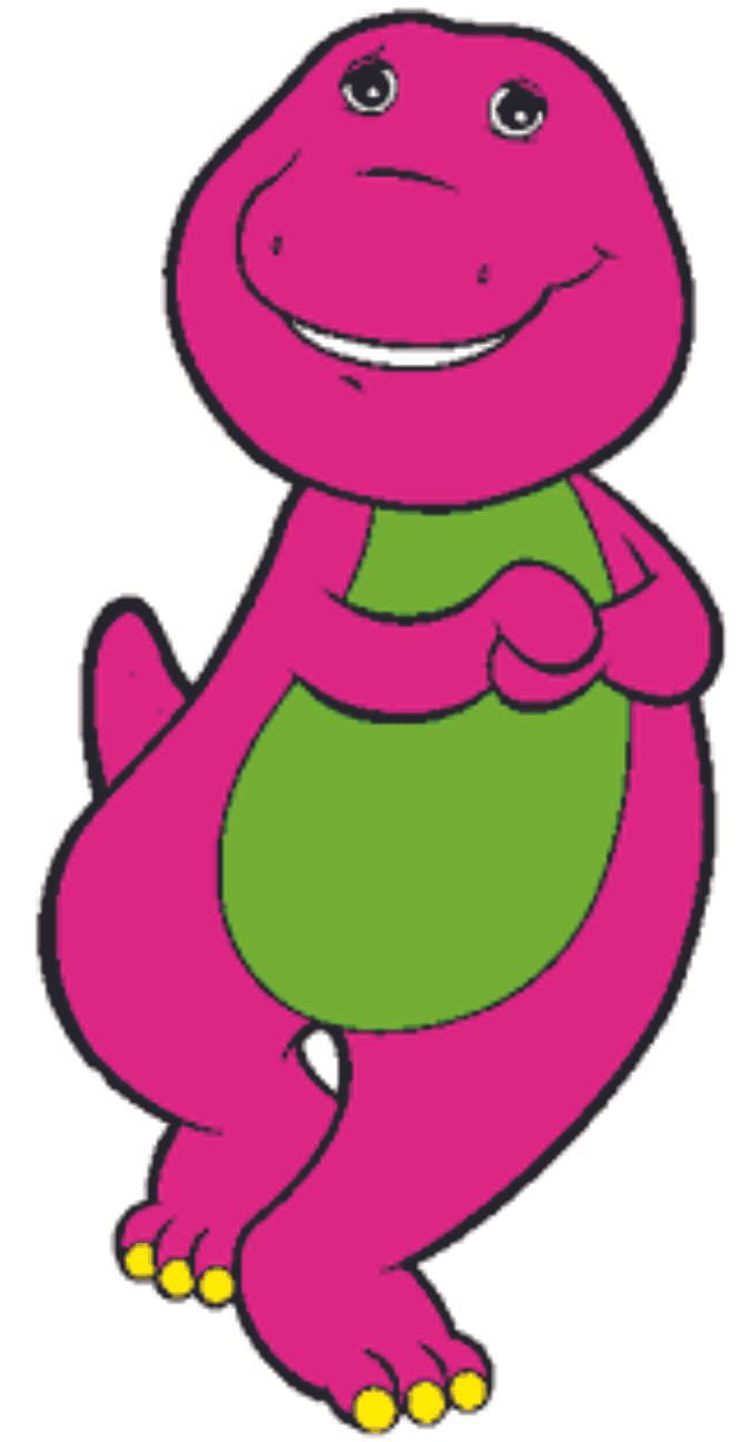 Buy Smile Barney The Dinosaur Show Mascot Kids TV Show Wall Decals Decor Ba...