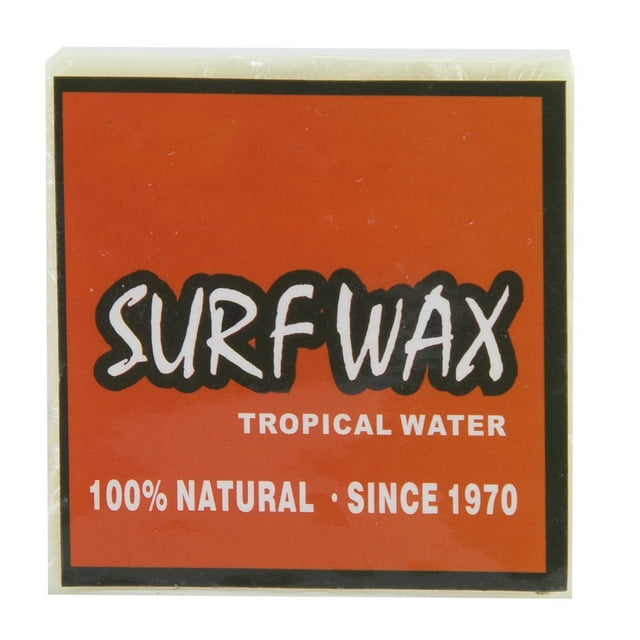 Cire de Surf Antidérapante de Haute Qualité pour Planche de Surf Skimboard Planche à Roulettes (Rouge)