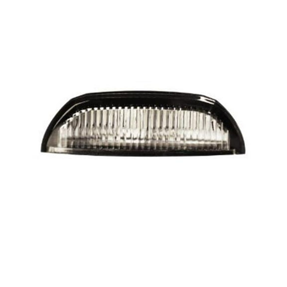 Ecco License Plate Light,LED,2-1/16" L,Silver EW0206