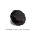 thumbnail image 4 of Zoogamo 4” / 100 mm Diamond Shaped Glass Crystal Paperweight – Home Office Decor & Wedding Favors Decoration with Gift Box (Black), 4 of 6