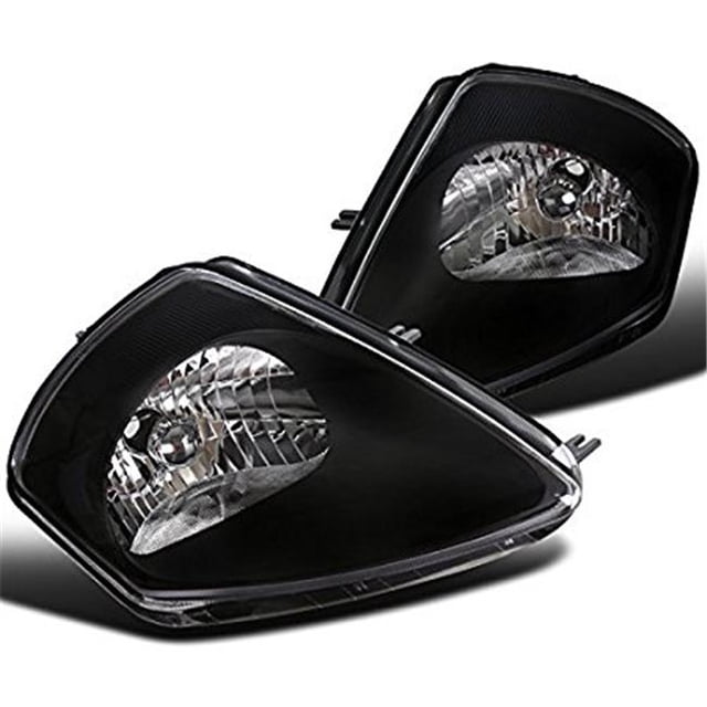 2000 - 2005 Headlights for Mitsubishi Eclipse - Black