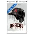 thumbnail image 3 of MLB Arizona Diamondbacks - Drip Helmet 22 Wall Poster with Magnetic Frame, 22.375" x 34", 3 of 5