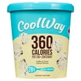 thumbnail image 2 of CoolWay Cookies & Cream Frozen Dessert with 360 Calories, 2 of 5