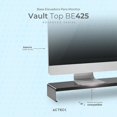 thumbnail image 4 of Base Elevadora ACTECK VAULT TOP BE425 para Monitor 32" Ajustable Antiderrapante Negro AC-934589, 4 of 6