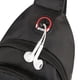 thumbnail image 5 of Mochila bandolera compacta con bandolera y bolso de díanegro, 5 of 5