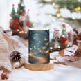 thumbnail image 5 of 2 PCS Flameless Candles with Remote Timer LED Battery Operated Flickering Candle Light for Wedding Table Home Decoration Gifts Fantasy Forest at Night, 5 of 7