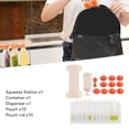thumbnail image 3 of Estacia de Exrimido para comida Casera para Bebés, Juego de llenado de Bolsas de Comida para Bebés, Estacion de Llenado de Bolsas para Almacenamiento de Puré de Alimentos,, 3 of 7