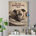 thumbnail image 4 of UXIEQU Dog Lover Pet Art Canvas Wall Art 15.75x11.81 INCHES, 4 of 8