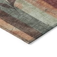 thumbnail image 3 of Addison Rugs Chantille Indoor/Outdoor Transitional Floral Terracotta Machine Washable Rectangle Rug, 5' x 7'6", 3 of 8