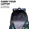 thumbnail image 5 of J World Oz 17" Day Backpack for School and Travel, Cubes, 5 of 6
