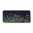thumbnail image 1 of Botanical Computer Mouse Pad, Blossoming Meadow Artwork with Various Herbs and Flowers Rural Field Countryside, Rectangle Non-Slip Rubber Mousepad X-Large, 35" x 15", Multicolor, by Ambesonne, 1 of 2