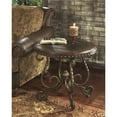 thumbnail image 2 of Design Signé Ashley Rafferty Table Ronde d'Extrémité, 2 of 2