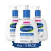 Face Wash by CETAPHIL, Daily Facial Cleanser for Sensitive, Combination to Oily Skin, NEW 4 oz Pack of 3, Gentle Foaming, Soap Free, Hypoallergenic