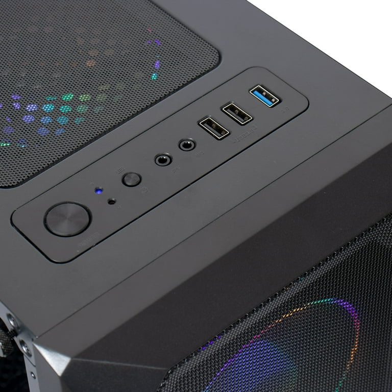 MXZ Gaming Desktop PC, AMD Ryzen 5 3500X 3.6GHz, RX580, 8GB