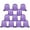 Purple, variant on 12 Pack Drawstring Backpack Bags, Lightweight Polyester Drawstring Sack Bags, Water Resistant Gym Sackpack for Sports, Travel, Gym, Storage