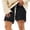 Black, variant on ibiyuan Mens Workout Shorts Shorts Men Gym Shorts Chinos Short Loose-Fit Elastic Waist Sweat Shorts Drawstring Straight Mens Gym Shorts Summer Beach Vacation Shorts with Pockets