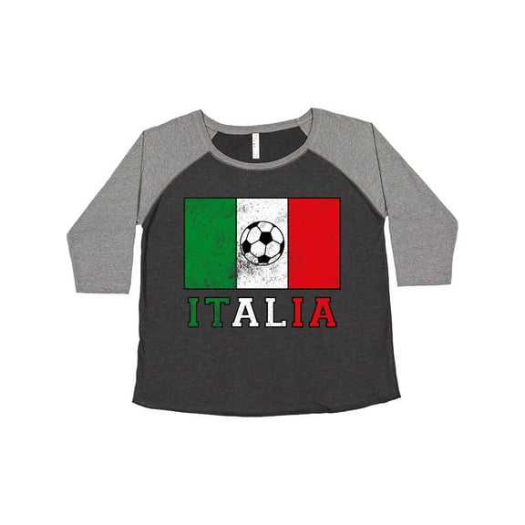 Inktastic Italian Soccer Women's Plus Size T-Shirt