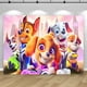 thumbnail image 3 of Fondo de cumpleaños de la Patrulla Canina, decoración para fiesta de niños, niñas y niños, fondo para fotografía, pancarta para evento de cachorros, póster, accesorios para estudio fotográfico, 3 of 5