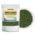 thumbnail image 2 of Premium Natural Dried Nori Flakes - 100% Pure Raw Seaweed, Unsalted, Rich in Iodine & Minerals, 4.0 oz (113g) for Soup, Salad & Sushi Topping, 2 of 5