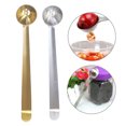 thumbnail image 2 of Stainless Steel Olive Spoon with Drain Hole with Slotted Spoon J Silver, 2 of 5