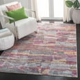 thumbnail image 2 of SAFAVIEH Porcello Alexanndria Abstract Area Rug, Red/Blue, 5'5" x 7'6", 2 of 7