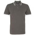 thumbnail image 1 of Asquith & Fox Mens Classic Fit Tipped Polo Shirt, 1 of 2