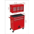 thumbnail image 3 of High Capacity Rolling Tool Chest with Wheels and Drawers, 8-Drawer Tool Storage Cabinet, 3 of 4