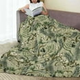 thumbnail image 6 of Sikiie Tropical Plants Green Ultra-Soft Micro flannel Blanket Luxury All Seasons Warm Blanket for Bedding Sofa and Travel (4 sizes)-50"x40", 6 of 7