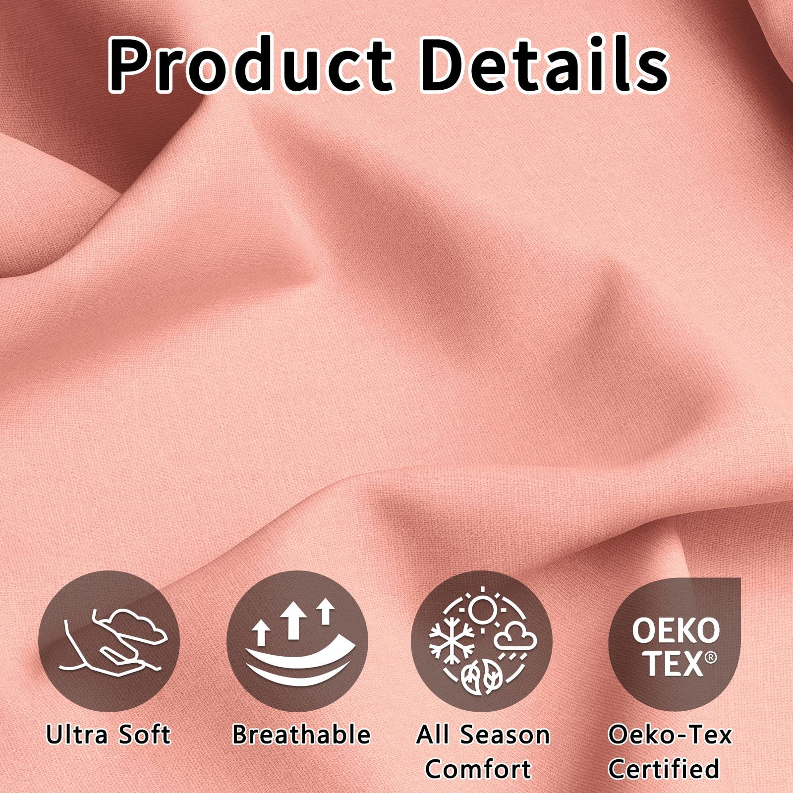 4Pcs Ultra-Soft 85g Sheet and Pillowcase Set, Soft Solid Color, Machine Washable, Suitable For All Seasons, Christmas Comfortable Bedding Set, Available For Single, Double, King, and Queen Beds