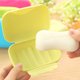 thumbnail image 3 of Soporte de caja de jabón portátil, contenedor de caja de jabón de color caramelo para el hogar, baño, viajes, senderismo al aire libre, camping, gimnasio, vacaciones Xemadio 2034998-1, 3 of 9