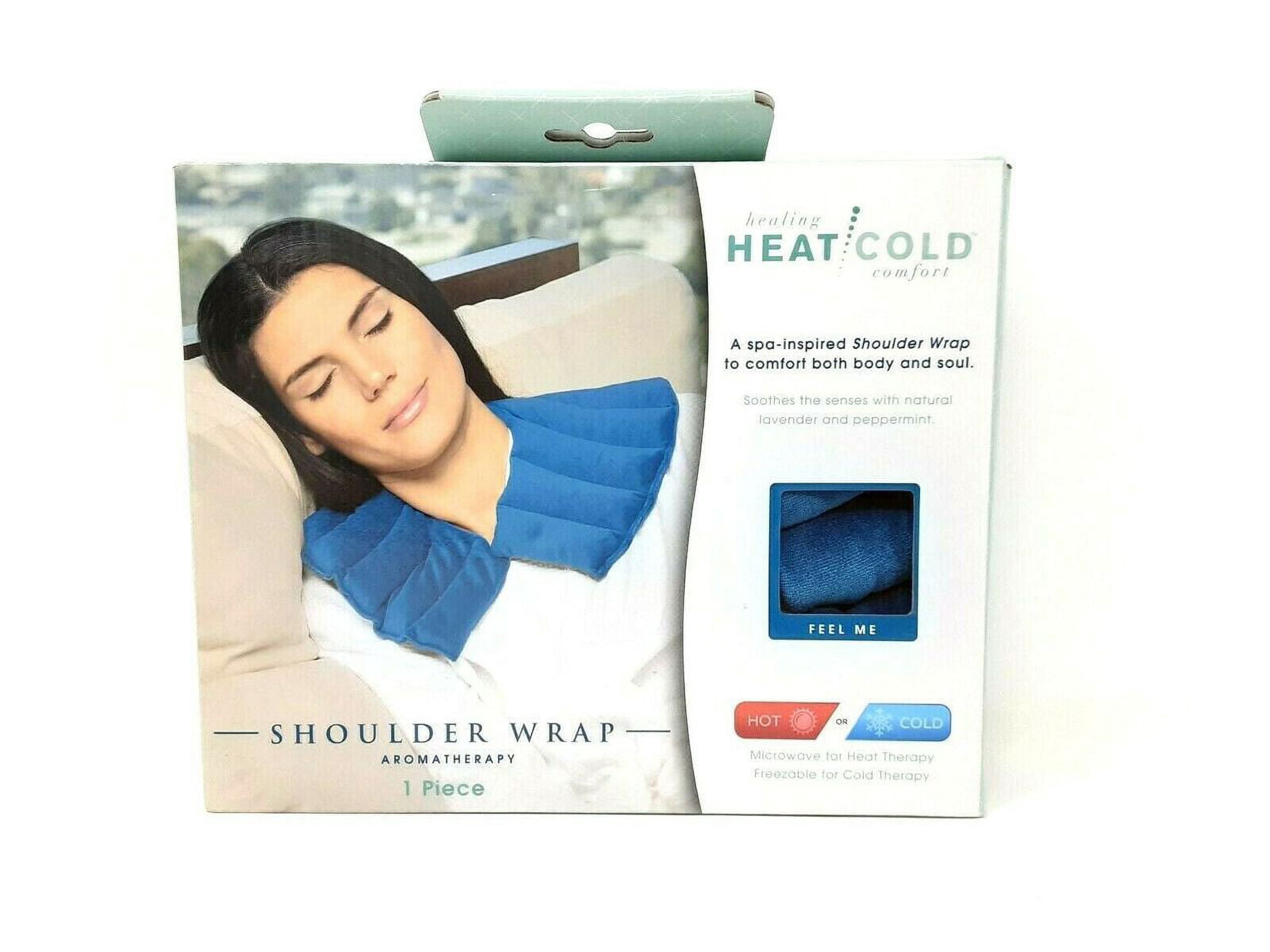 Evriholder Aromatherapy Shoulder Wrap, Quick Therapy and Relief from Aches and Pains, Microwavable and Freezer Safe