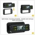 thumbnail image 2 of Amdohai Système de Surveillance de la Pression des Pneus, Alimentation Solaire Sans Fil TPMS avec 5 Modes d'Alarme, Écran LCD Rétroéclairé Automatique, 4 Capteurs 0-81 PSI, 2 of 8