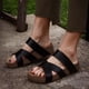 thumbnail image 1 of Sandalias de una línea para mujer, zapatillas con plataforma, cuña de playa, sandalias de tacón alto, zapatos que aumentan la altura Wmkox8yii ytu9028, 1 of 4