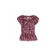 thumbnail image 1 of Aeropostale Blusa de gasa con estampado floral para mujer, Púrpura, X-Large Aeropostale Picardias, 1 of 1